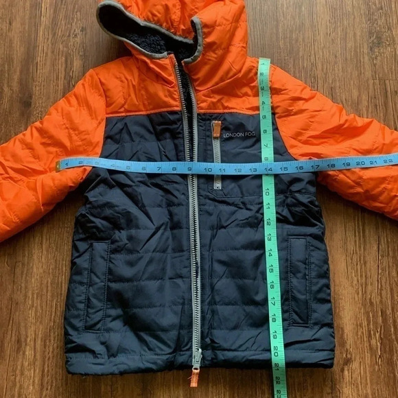 LONDON FOG Kids Reversible Jacket Size Large NWT - Picture 6 of 11